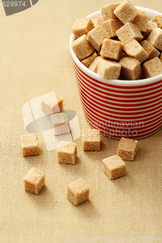 Image of brown sugar cubes