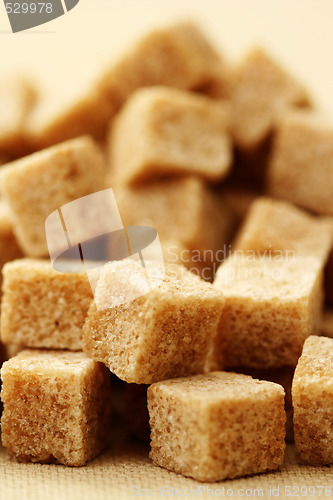 Image of brown sugar cubes