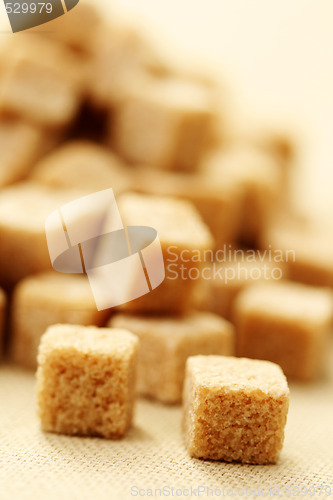 Image of brown sugar cubes