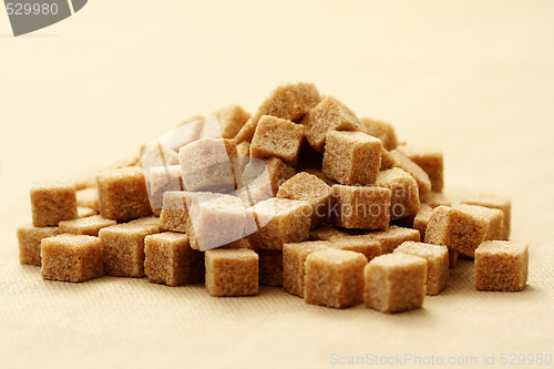 Image of brown sugar cubes