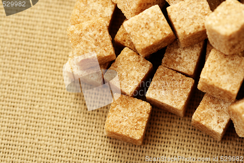 Image of brown sugar cubes