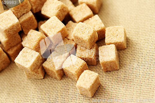 Image of brown sugar cubes