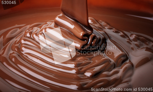 Image of chocolate flow