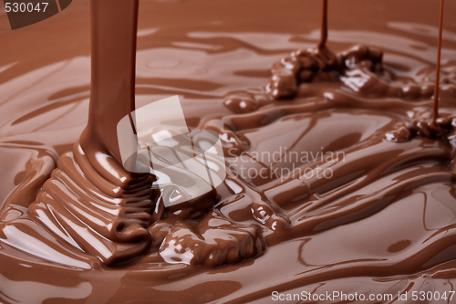 Image of chocolate flow