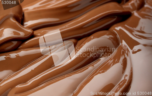 Image of chocolate flow