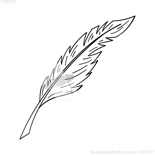 Image of Writing Feather Icon