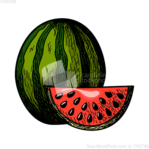 Image of Icon Of Watermelon