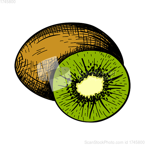 Image of Icon Of Kiwi