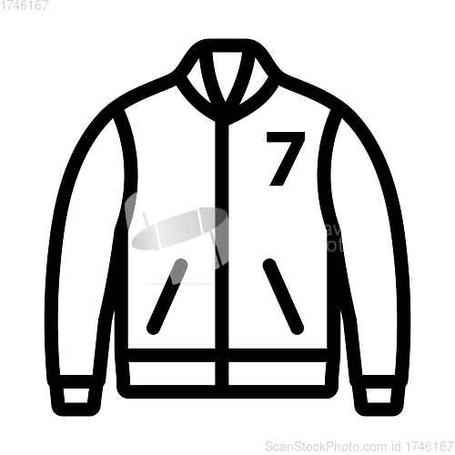 Image of Baseball Jacket Icon