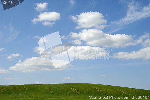 Image of Landscape and clouds