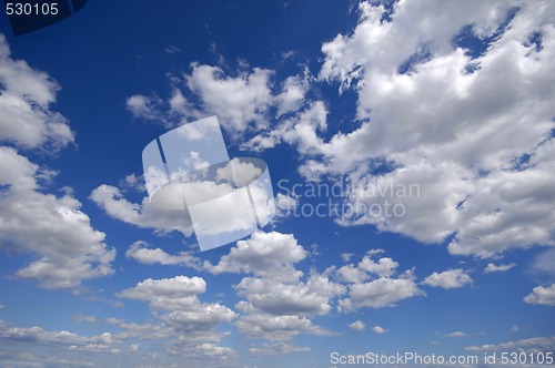 Image of Clouds and blue sky
