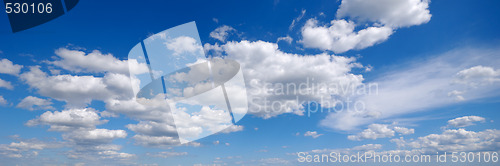Image of Clouds and blue sky