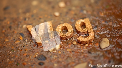 Image of Cork Vlog concept creative art poster.