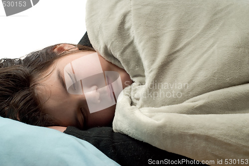 Image of Sleeping Adolescent