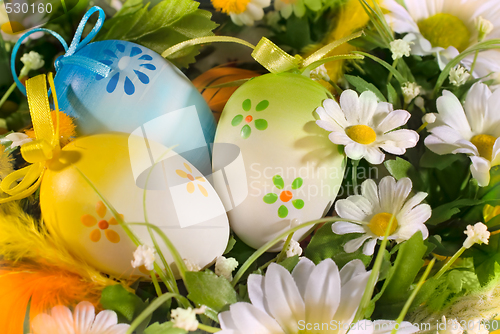 Image of easter eggs