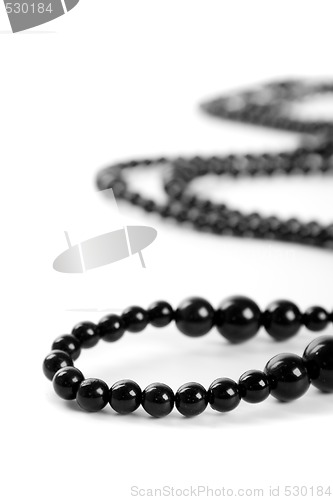 Image of black necklace