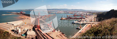 Image of Industrial sea port