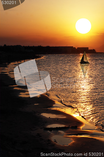 Image of Sunset in Denia