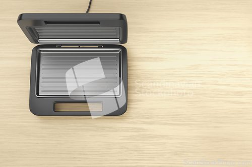Image of Empty electric sandwich maker