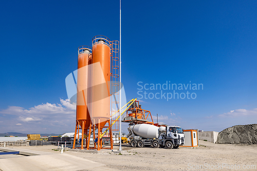 Image of Industrial cement plant