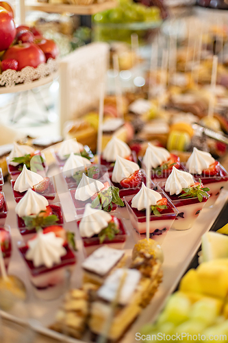 Image of Appetizing strawberry desserts