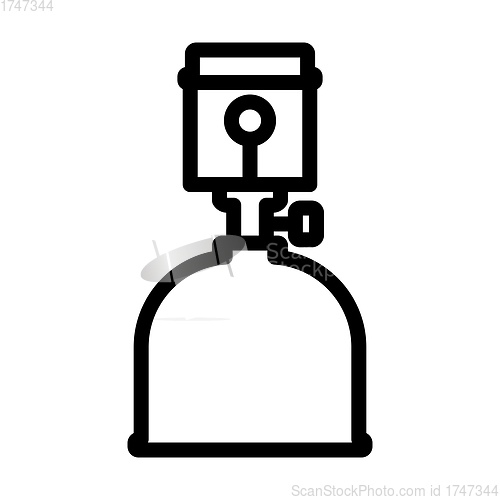 Image of Icon Of Camping Gas Burner Lamp