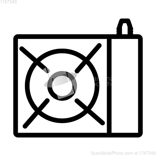 Image of Icon Of Camping Gas Burner Stove