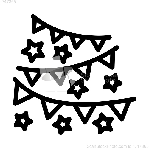 Image of Party Garland Icon