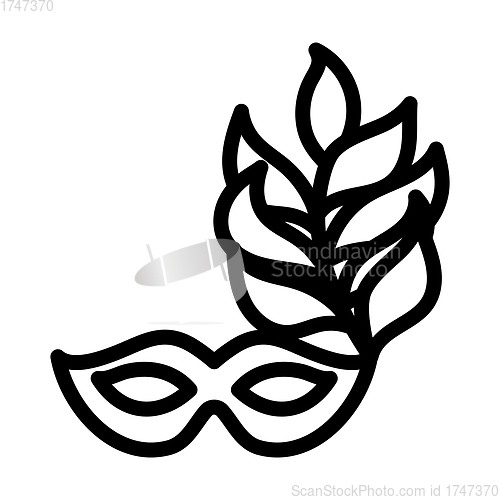Image of Party Carnival Mask Icon
