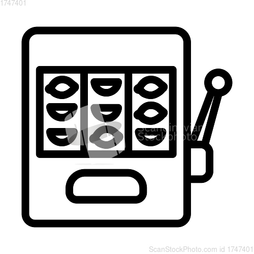 Image of One-armed Bandit Icon