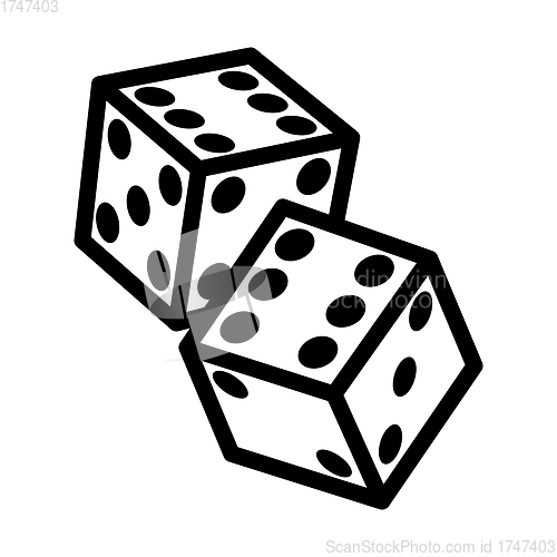 Image of Craps Dice Icon