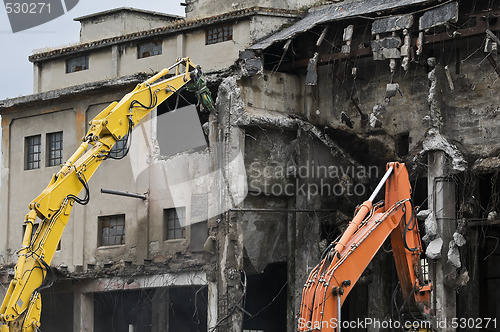 Image of Building demolition