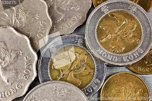 Image of Hong Kong coins
