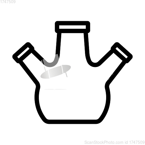 Image of Icon Of Chemistry Round Bottom Flask