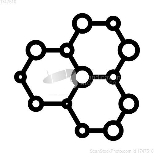 Image of Icon Of Chemistry Hexa Connection