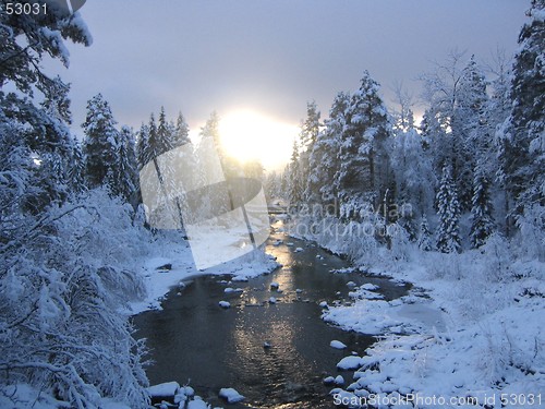 Image of winter creek
