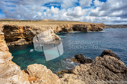 Image of Mary Cliff, north west coast of Malta.