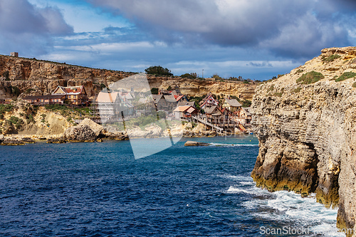 Image of Whimsical Popeye Village in Malta