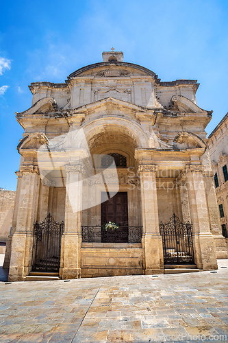 Image of The Church of St Catherine of Alexandria. Valletta. Cultural heritage of Malta