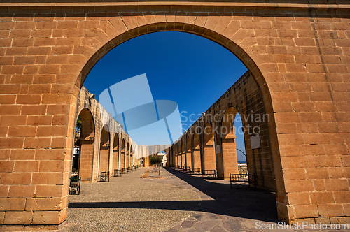 Image of Upper Barakka Gardens in Valletta on Malta