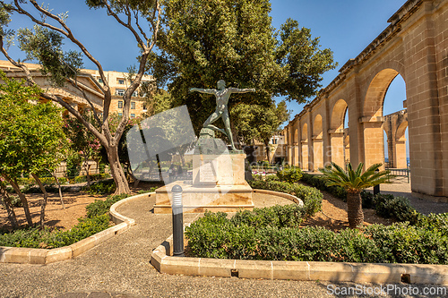 Image of Upper Barakka Gardens in Valletta on Malta