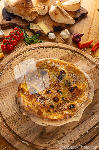 Image of Delicious focaccia with parmesan