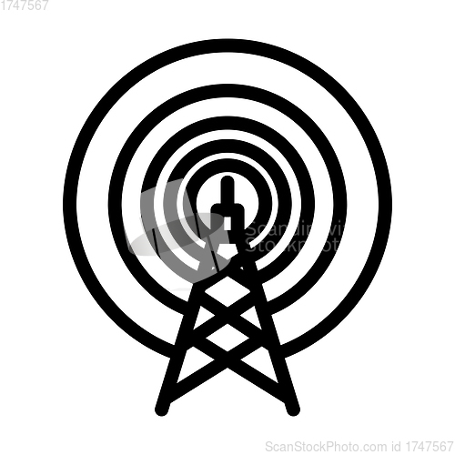 Image of Radio Antenna Icon