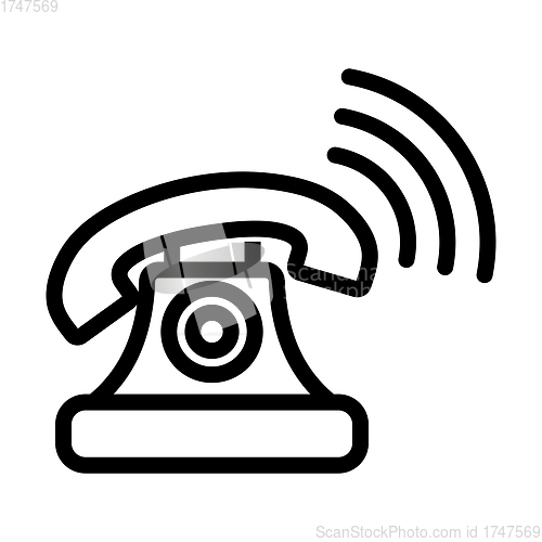 Image of Old Telephone Icon