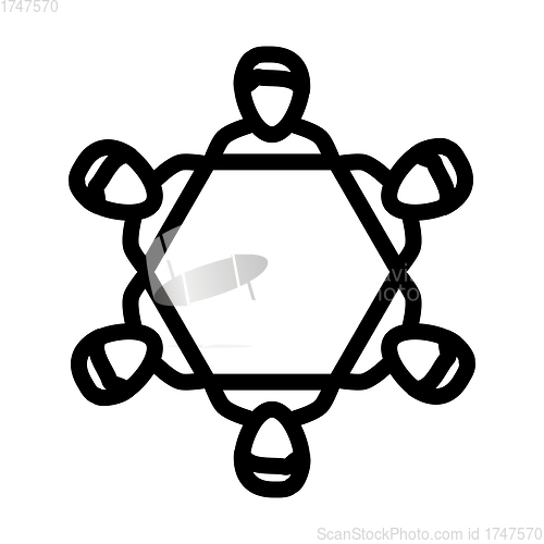 Image of Conversation Table Icon