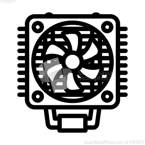 Image of CPU Fan Icon