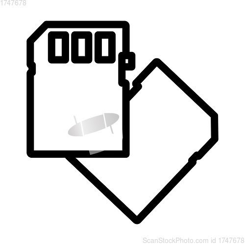 Image of Memory Card Icon