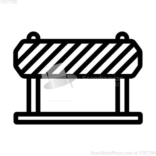 Image of Icon Of Construction Fence