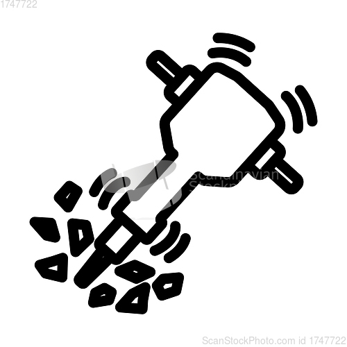 Image of Icon Of Construction Jackhammer