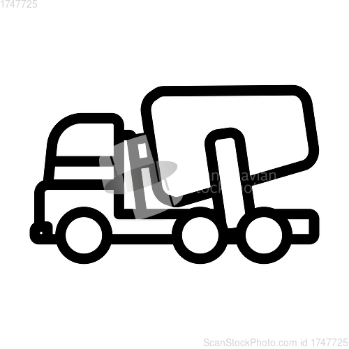 Image of Icon Of Concrete Mixer Truck
